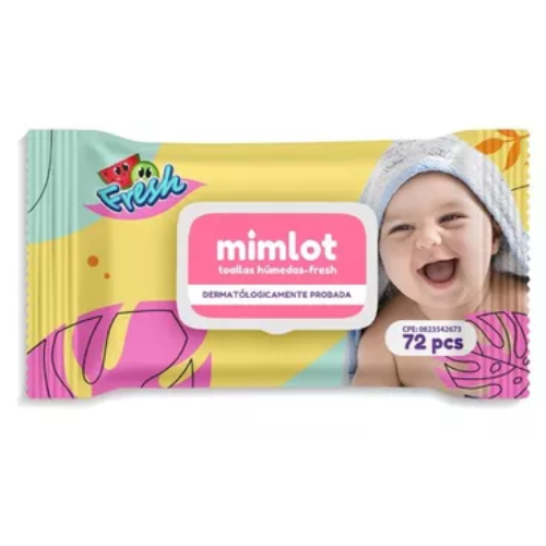 TOALLITAS HUMEDAS FRESH X 72 UND (MIMLOT)